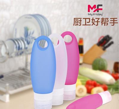 韩国进口环保塑料酱油醋调料瓶 厨房好帮手